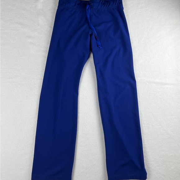Figs Women's Deep Royal Blue Scrub Pants XS Set (Discontinued Color) - Picture 3 of 16